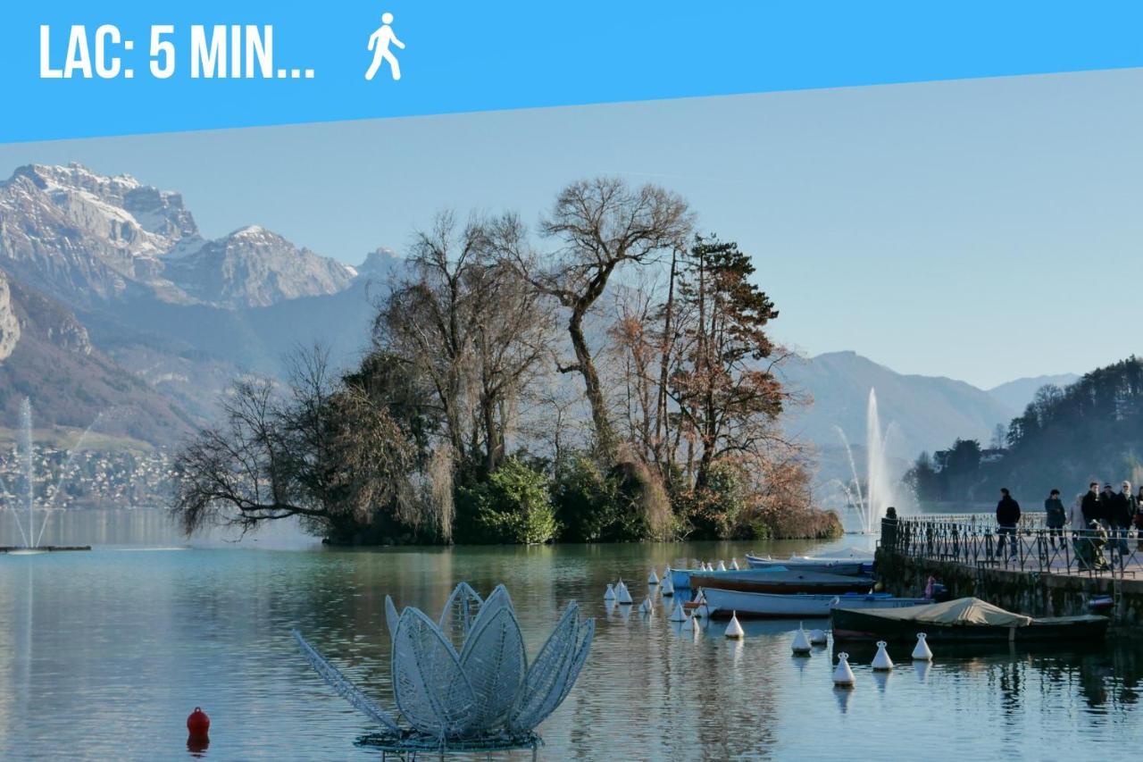 Le Paquier - Mycosyapart, Vieille Ville, Calme, Lac 100M, Netflix アヌシー エクステリア 写真
