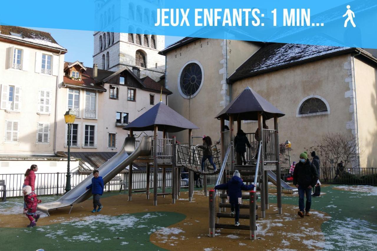 Le Paquier - Mycosyapart, Vieille Ville, Calme, Lac 100M, Netflix アヌシー エクステリア 写真